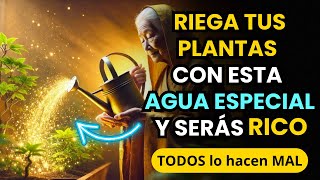 ¡PARA! Riega tus PLANTAS con esta AGUA Especial y Atrae Mucho Dinero | Ley de Atracción