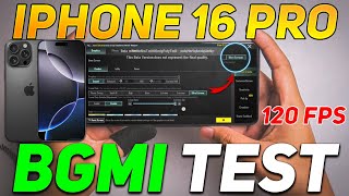 IPHONE 16 PRO PUBG GAMING TEST | A18 PRO CHIPSET 🤯