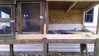 Bulding our rabbit hutch pt. 5