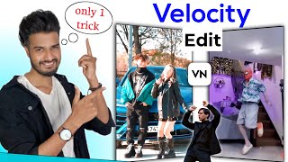 Smooth Velocity Video Editing Tutorial | How to Edit Velocity Video Android/IOS