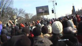 President Obama's Inauguration - View from the crowd - January 20 2009