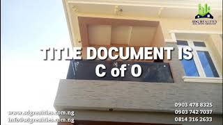 4 Bedroom Fully Detached Duplex for Sale at Ago Palace, Okota Lagos