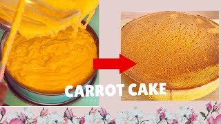 How To Make Healthy Yummy Homemade Carrot Cake #cake #recipe