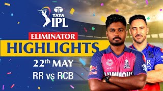 Rajasthan Royals v Royal Challengers Bengaluru | Full Match Highlights | Eliminator | IPL 2024