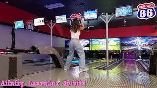 Alinity bowling technique