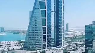 A view of Manama Bahrain from Al Zamil tower (Manama Gate).