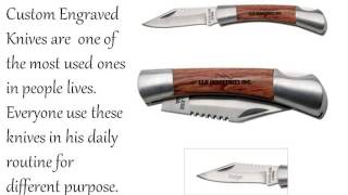 Buy Best Quality Custom Engraved Knives In USA