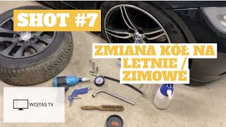 SHOTY #7 -  Wymiana kół na letnie lub zimowe - Jak zadbać o te drugie? #WojtasTV