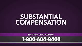 BRUERA LAW FIRM PLLC TV SPOT HEARTBURN DRUG WARNING ISPOT.TV