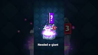 Opening a epic chest in clash royal