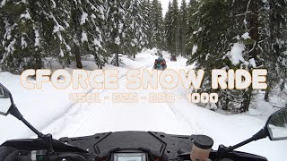 CFMOTO CFORCE 450L | 625 | 850 | 1000 SNOW RIDE