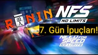 Nfs No Limits | Acura Nsx Type S | | Ronin | 7. Gün İpuçları!