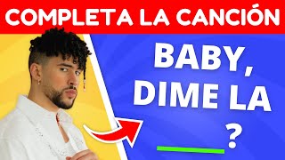 Completa la Canción 2023 | Continúa la Canción | Completa la Letra