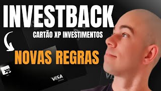 CARTÃO de crédito XP | novas regras INVESTBACK