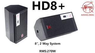 AERONS HD8+!! 270W!! 2-way Speaker System!! INSTALL Series Speaker