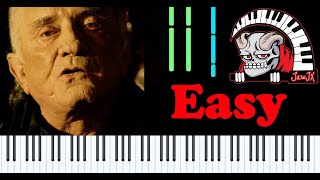 Johnny Cash - Hurt - Piano Synthesia