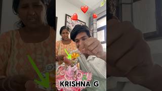 😍 Kahna Ji ko mukut 👑 ll #minivlog -56 #shorts #youtubeshorts #krishna