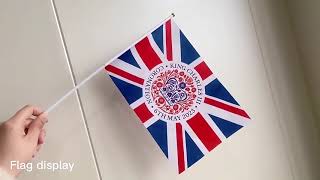 30x45cm Polyester String Flag The Union Jack Custom Bunting Banner