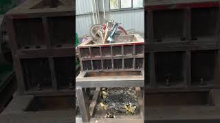 bike shredder. metal scrap crusher price.  #metalshreddermachine