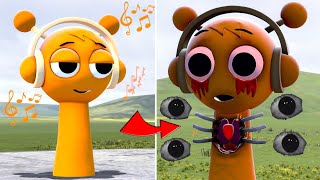 WHAT IF I MAKE A SONG WITH HORROR ORANGE SPRUNKI in Garry's Mod!