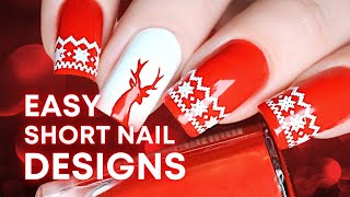 Fun & EASY NAIL ART Designs For SHORT Nails💅 | 2021 Nail Art