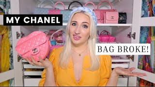 MY CHANEL HEART BAG BROKE! & HOW I FIXED IT | My Unfiltered Thoughts on Chanel Quality