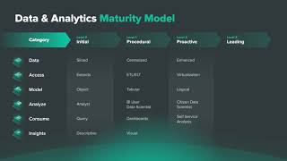 Using the Data & Analytics Maturity Model as Your Capabilities Yardstick