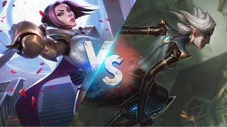 FIORA VS CAMILLE FULL BUILD FIGHTS | LEAGUE OF LEGENDS WILDRIFT