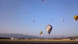 2015 Saga International Balloon Fiesta -2015.11.03 PM Key Grab Race- Timelapse