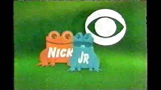 nick jr on CBS frog  sign off 2006