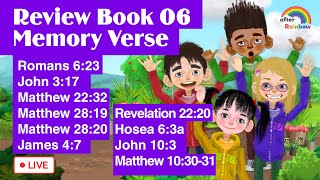 🔴 Review Book 06★ Memory Verse | Audio Bible