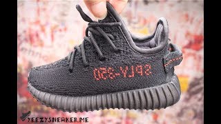 ADDIDAS YEEZY BOOST 350 V2 BLACK BRED INFANT