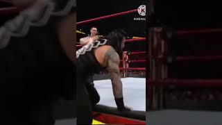 Roman Reigns vs Braun strowman WWE match #short #shortfeed #viral #trending 😱😱💯💯🎃🎃😊😈