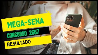 Resultado da Mega-Sena 2687 Sorteio dia 10/02/2024 Confira! #loteriasdicafacil