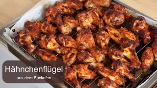 Hähnchenflügel im Backofen