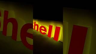 Relax to the peaceful glow of the SHELL Sign!!!