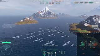 WOWS Malta 161kDMG, 2 kills , epic win