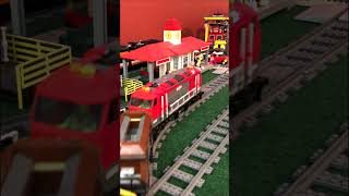 Lego Train 60098 Red Cargo Train.  #legotrains  #legotrain60098  #legos