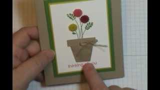 Easy Flower Pot Punch Art Quick Tip