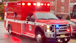 Hasbrouck Heights Fire Department EMS/Ambulance 604 Responding