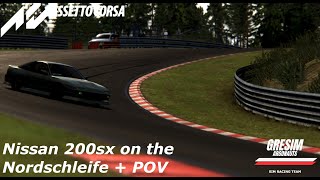 Nissan 200sx at the Nordschleife + POV - Gresim Argonauts