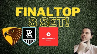 AFL 2024 Round 24 Round Up - End of the Line for 10 Teams! Top 8 set!