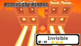 Rolling Sky Remake 0.2b (invisible) by me(: #85