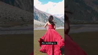 Pre Wedding VS Reality #preweddingshoot #prewedding #preweddingphotography #youtubeshorts #trending