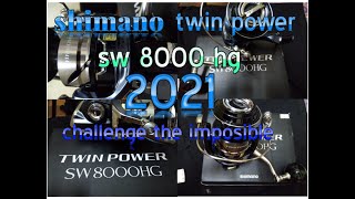 New shimano twin power sw 8000 hg 2021 # shimano twin power sw8000hg