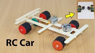 ✔"Remote Controlled Car"✔How to Make a RC Car at Home✔Easy & Simple