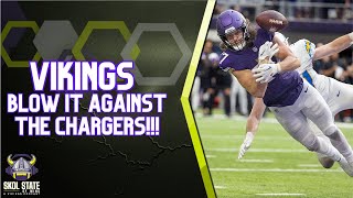 Vikings Blow It Against The Chargers #Vikings #Chargers #NFL