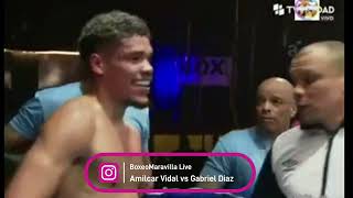 Amilcar Vidal vs Gabriel Omar Diaz. Pelea Completa