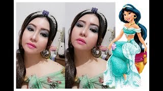 Princess Jasmine// Makeup Transformation/ Frances Joy