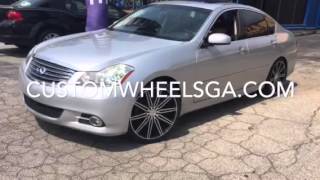 2010 Infiniti M35 Leaving RimTyme Stone Mountain